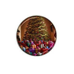 Merry Christmas Hat Clip Ball Marker (4 Pack) by favoritechios