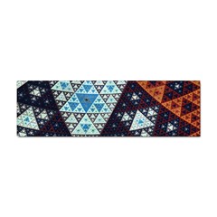 Fractal Triangle Geometric Abstract Pattern Sticker Bumper (100 Pack) by Cemarart