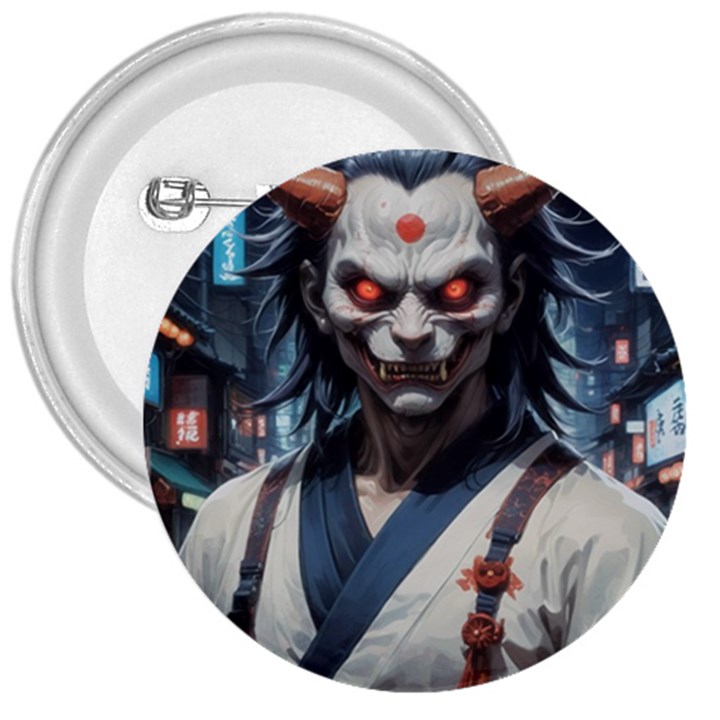 Demon Samurai 3  Buttons