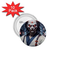 Demon Samurai 1 75  Buttons (10 Pack) by AwesomeSauce