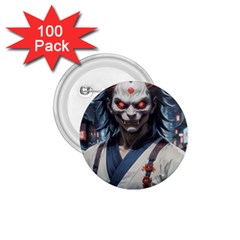 Demon Samurai 1 75  Buttons (100 Pack)  by AwesomeSauce