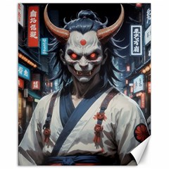 Demon Samurai Canvas 16  X 20  by AwesomeSauce