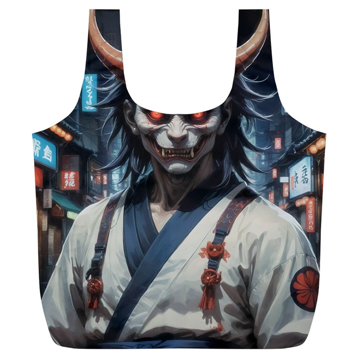 Demon Samurai Full Print Recycle Bag (XL)