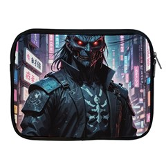 Cyberpunk Demon Samurai Apple Ipad 2/3/4 Zipper Cases by AwesomeSauce