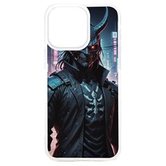 Cyberpunk Demon Samurai Iphone 15 Plus Tpu Uv Print Case by AwesomeSauce