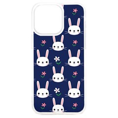 Cute Bunny Pattern, Easter, Koteto Iphone 15 Plus Tpu Uv Print Case by kyorashop23