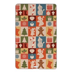 Cute Christmas Seamless Pattern Vector  - Name Card Style Usb Flash Drive by Ket1n9