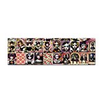 Spanish Gothic Girls Pattern Sticker (Bumper) Front