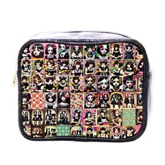 Spanish Gothic Girls Pattern Mini Toiletries Bag (one Side) by violetheavensky