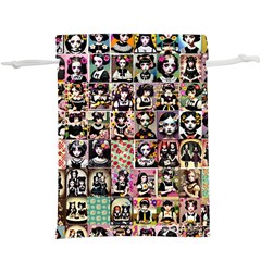 Spanish Gothic Girls Pattern Lightweight Drawstring Pouch (xl) by violetheavensky