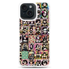 Spanish Gothic Girls Pattern Iphone 15 Plus Tpu Uv Print Case by violetheavensky