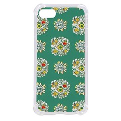 Retro 1960s Flowers Pattern 2 Iphone Se by violetheavensky