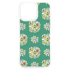 Retro 1960s Flowers Pattern 2 Iphone 15 Plus Tpu Uv Print Case by violetheavensky