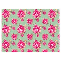 Retro 1880s Flowers Pattern 11 Two Sides Premium Plush Fleece Blanket (baby Size) by violetheavensky