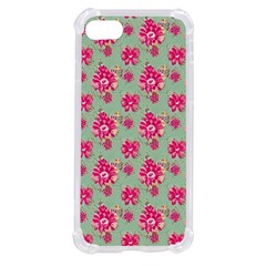 Retro 1880s Flowers Pattern 11 Iphone Se by violetheavensky