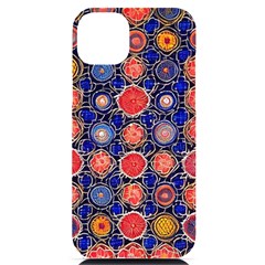 Retro Geometric Shapes And Flowers 3 Iphone 14 Plus Black Uv Print Case by violetheavensky