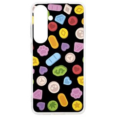 Ecstasy Pills Pattern Samsung Galaxy S24 Ultra 6 9 Inch Tpu Uv Case by Valentinaart