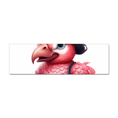 Kawaii Pink Parrot Pirate Sticker Bumper (100 Pack) by KawaiiArtStyle