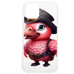 Kawaii Pink Parrot Pirate Iphone 12 Pro Max Tpu Uv Print Case by KawaiiArtStyle