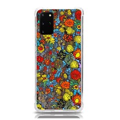 Mid Century Retro Floral 1970s 1960s Pattern 56 Samsung Galaxy S20 Plus 6 7 Inch Tpu Uv Case by violetheavensky