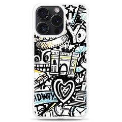 New York City Nyc Broadway Doodle Art Iphone 15 Pro Max Tpu Uv Print Case by Grandong