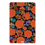 Mid Century Retro Floral 1970s 1960s Pattern 49 Name Card Style USB Flash Drive Front