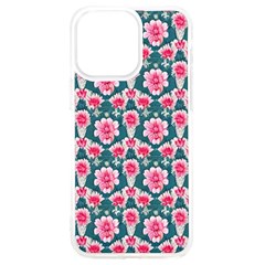 Retro 1880s Flowers Pattern 22 Iphone 15 Pro Max Tpu Uv Print Case by violetheavensky