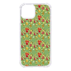 Retro 1880s Flowers Pattern 17 Iphone 14 Tpu Uv Print Case by violetheavensky