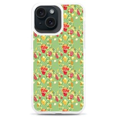 Retro 1880s Flowers Pattern 17 Iphone 15 Plus Tpu Uv Print Case by violetheavensky