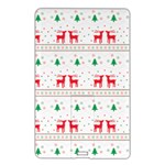 Red Green And Blue Christmas Themed Illustration Name Card Style USB Flash Drive Front