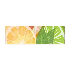 Citrus Fruit Healthy Vitamin Sticker (bumper) by Paksenen