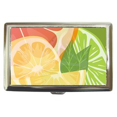 Citrus Fruit Healthy Vitamin Cigarette Money Case by Paksenen