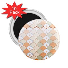 Shells Pattern 2 25  Magnets (10 Pack)  by designsbymallika