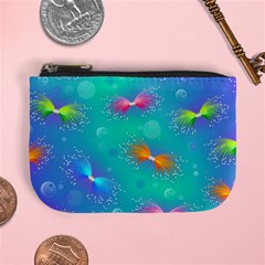 Christmas Pattern Mini Coin Purse by Paksenen