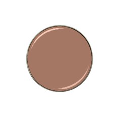 Mocha Mousse Hex Code #a47864 Hat Clip Ball Marker by dressshop