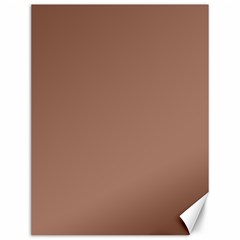 Mocha Mousse Hex Code #a47864 Canvas 12  X 16  by dressshop