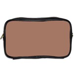 Mocha Mousse Hex Code #a47864 Toiletries Bag (Two Sides) Back