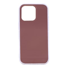 Mocha Mousse Hex Code #a47864 Iphone 16 Plus Tpu Uv Print Case by dressshop