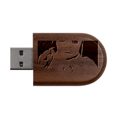 Amber Wood Oval Usb Flash Drive by bestdesignintheworld