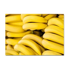 Bananas, Macro, Fruits, Ripe Bananas Sticker A4 (100 Pack) by kyorashop23