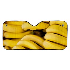 Bananas, Macro, Fruits, Ripe Bananas Car Windshield Sunshade by kyorashop23