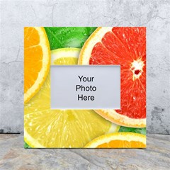 Fruit, Lemon White Box Photo Frame 4  X 6  by kyorashop23