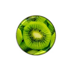 Kiwi Fruits, Close-up, Exotic Fruit Hat Clip Ball Marker (4 Pack) by kyorashop23