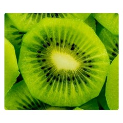 Kiwi Fruits, Close-up, Exotic Fruit Two Sides Premium Plush Fleece Blanket (kids Size) by kyorashop23