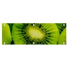 Kiwi Fruits, Close-up, Exotic Fruit Banner And Sign 6  X 2  by kyorashop23