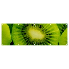 Kiwi Fruits, Close-up, Exotic Fruit Banner And Sign 12  X 4  by kyorashop23