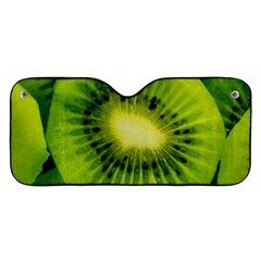 Kiwi Fruits, Close-up, Exotic Fruit Car Windshield Sunshade by kyorashop23