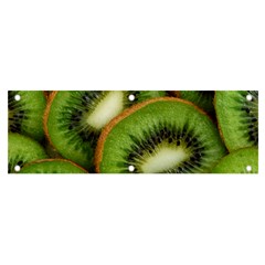 Kiwi Texture, Background With Kiwi, Fruits, Kiwi Banner And Sign 6  X 2  by kyorashop23