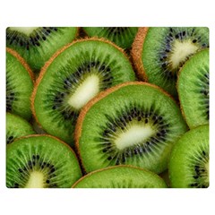 Kiwi Texture, Background With Kiwi, Fruits, Kiwi Premium Plush Fleece Blanket (medium) by kyorashop23