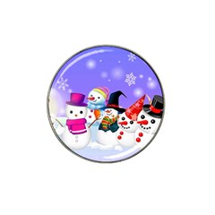 Let s Have Fun With Snowmen Hat Clip Ball Marker (10 Pack) by kyorashop23